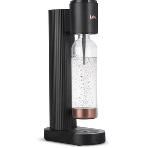 Variable Manual Fizz Sparkling Water Maker with 1 x CO2 Cylinder - Black by Laica