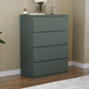 Denver Bedroom Set (2 Drawer Bedside (x2), 4 Drawer Chest, 2 Door Wardrobe) by Vida Designs