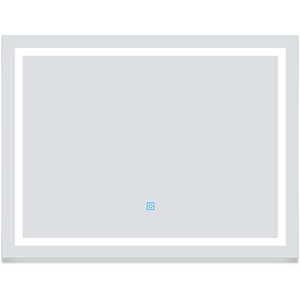 LED Illuminated Bathroom Mirror with Demister Pad by AicaBathroom