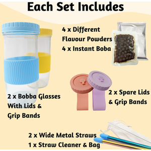 Bubble Tea Kit Boba Drink Set - Mixed by B Living