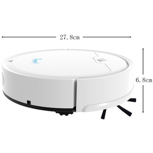 Intelligent Automatic Sweeping and Mopping Sweeping Robot - White