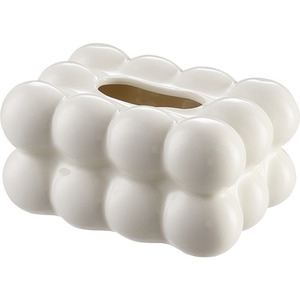 Ceramic Tissue Box by komore