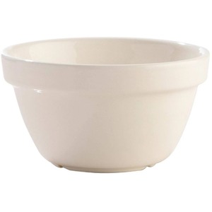 Mason Cash Off White Pudding Basin Baking Mixing Bowl 17cm 1L - Cream by Mason Cash