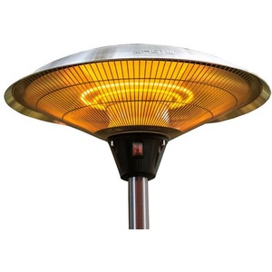 Medora Free Standing Electric Heater - Black by BillyOh