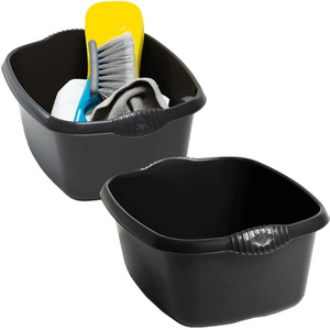 Black Washing Up Bowl - Black by STORM TRADING GROUP