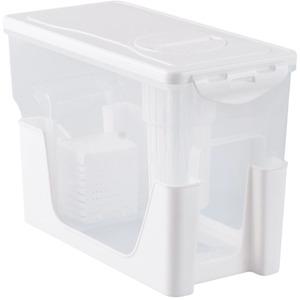 3.5L Refrigerator Beverage Dispenser with Base - White by komore