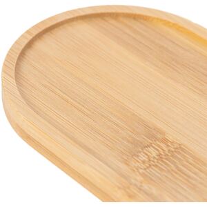 Bamboo Soap Dispenser Trays - Brown - Pack of 2 - Brown by Harbour Housewares