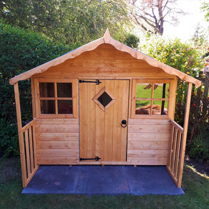Cubby Playhouse - Honey Brown by Shire Garden Buildings