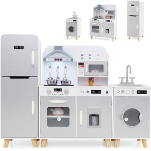 3 in 1 Kitchen Toy Kids Kitchen Playset by Costway