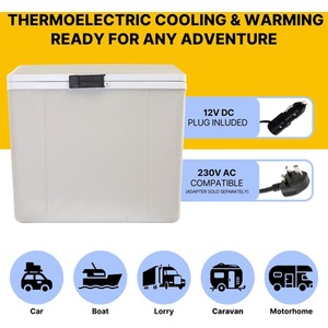 Koolatron Voyager P27 Cooler Warmer - Grey by Koolatron