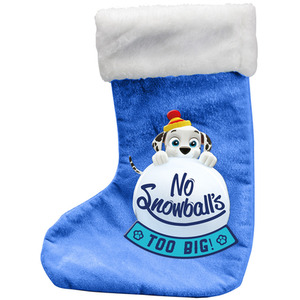 PAW PATROL No Snowball's Too Big Children's My Filled Christmas Stocking - White by PAW PATROL