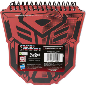 Transformers Shaped Notebook by Transformers