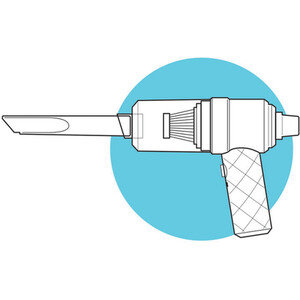 Mighty Mini Vacuum Cleaner and Blower - Black