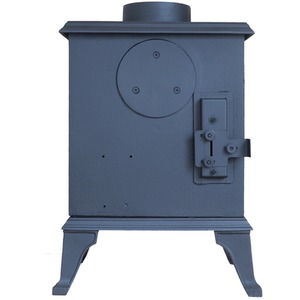 4.5KW Single Woodburner Stove - Black by HEATSURE