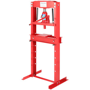 20 Ton Floor Standing Hydraulic Press Machine - Red by Livingandhome