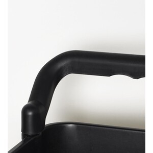 3 Tier Trolley with Wheels - Black