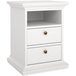 Paris 3 Piece Bedroom Set - White