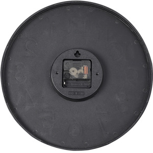 12-Inch Modern Wall Clock with Arabic Numerals - White by Livingandhome