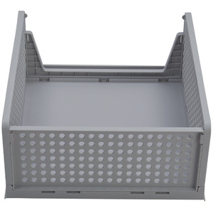 Storage Box Stackable Clothes Drawer Unit - Grey / 19cm by Kidkid