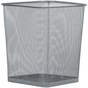 Mesh Waste Paper Basket Grey