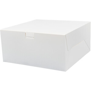 Plain Cake Box - White / 30.7cm
