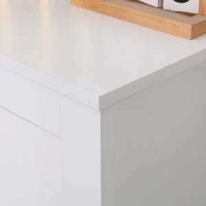 HMD White Wooden Bedroom 3 or 4 Pieces Set by HMD Furniture