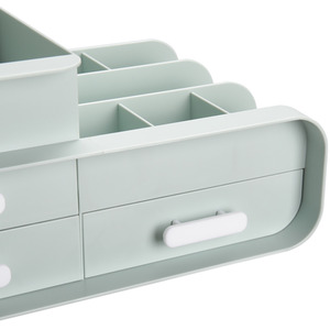 Versatile Makeup Organiser Box with Drawers by Livingandhome