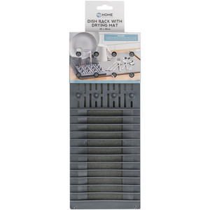 Dish Rack With Drying Mat by My Home