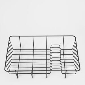 Dish Drainer Plate Rack - Black by OHS