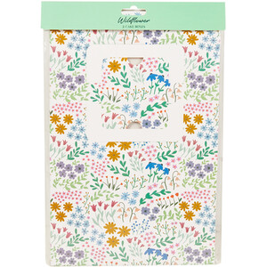 Pack of 2 Wildflower Cake Boxes 25cm - Multicolour