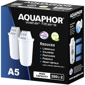 Aquaphor A5 Water Filter Cartridge - White / Water Filter Cartridge by AQUAPHOR
