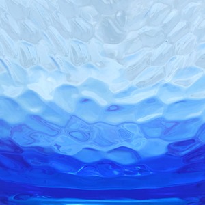 Blue Pool 6 Pack Acrylic Bowls - 15cm Diameter - Blue by Bayside