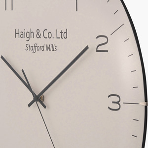 Dome Glass Wall Clock by Pacific Lifestyle