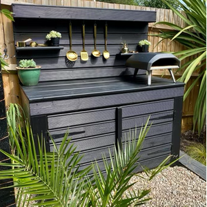 Outdoor Kitchen With Cupboard by The Outdoor Kitchen Makers