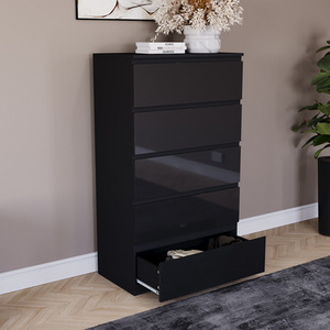 Vida Designs Glinton 3 Piece FSC Certified Bedroom Set - Black by Vida Designs