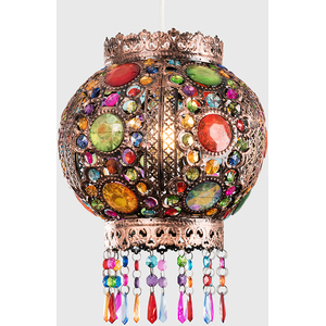 Bazaar Bronze Ceiling Pendant Shade - Bronze by ValueLights