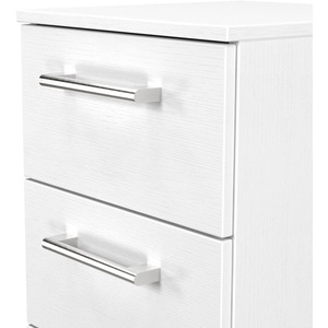 Ryedale Ready Assembled 3 Piece Furniture Pack - White Ash