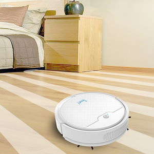Intelligent Automatic Sweeping and Mopping Sweeping Robot - White
