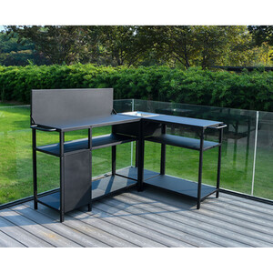 Columbus Outdoor Kitchen - Black by BBQ Chef