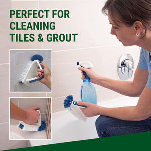 Flat Tile Cleaning Brush - Grey by Unger