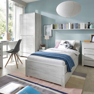 Angel 3 Piece Bedroom Set - Grey