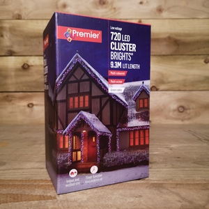 LED Christmas Multi Function Cluster Lights Mains Operated Timer by Samuel Alexander