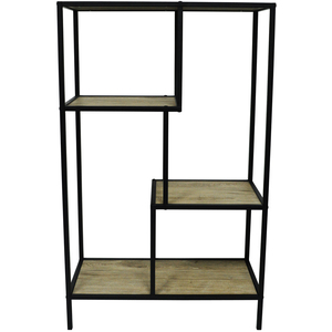 WATSONS - Bookcase Display Unit - Light Oak - Light Oak / Black by Watsons