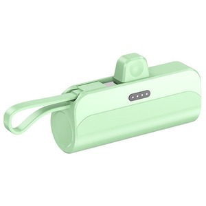 Compact Pocket Capsule Charging Bank - Green