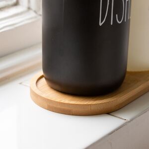 Bamboo Soap Dispenser Trays - Brown - Pack of 2 - Brown by Harbour Housewares