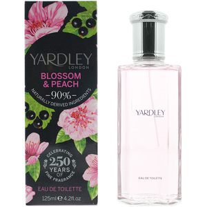 Yardley Blossom Peach Eau de Toilette 125ml - Black by Yardley