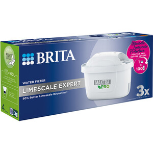 Pack of 3 BRITA MAXTRA Pro Limescale Expert Water Filters - White by BRITA