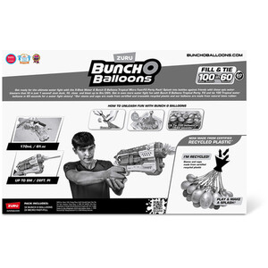 X-Shot Micro Fast-Fill and Bunch O Balloons Shooter - Multicolour