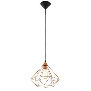 EGLO Tarbes Geometric copper pendant - Orange by EGLO