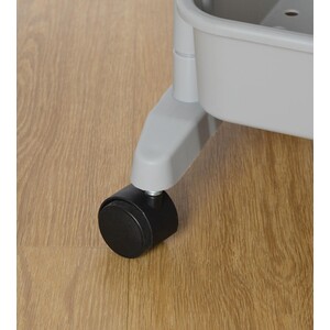 3 Tier Trolley with Wheels - Grey